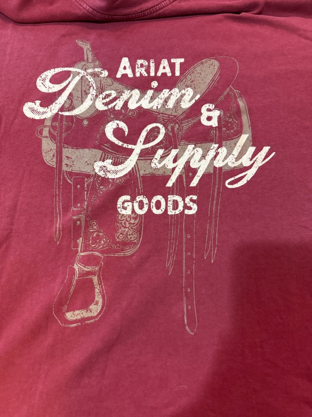 Ariat Red Denim & Supply Graphic Tee - Picture 4 of 5